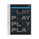 CADERNO ESPIRAL UNIV CD 10 MT 200FLS 04/PT ON FLEEK FSC