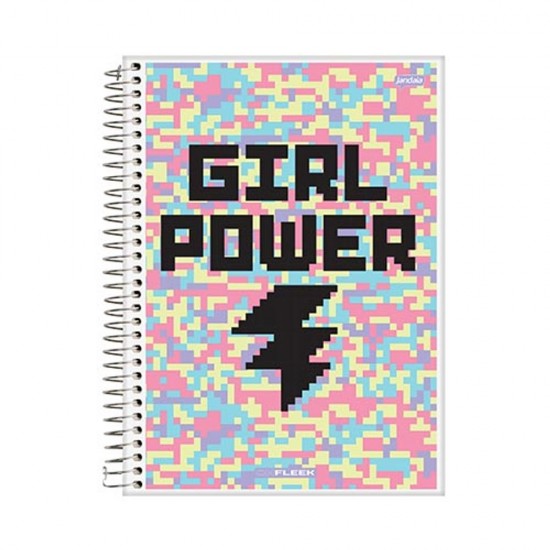 CADERNO ESP UNIV CD 1X1 96FLS FLEEK CADERNO ESP UNIV CD 1X1 96FLS FLEEK