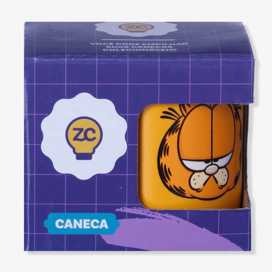 Mini Caneca de Cerâmica Tina Garfield 100ml Mini Caneca de Cerâmica Tina Garfield 100ml