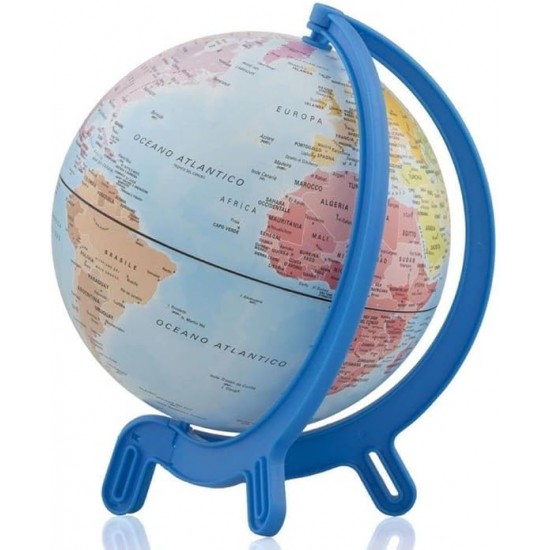 GLOBO GIACOMINO POLÍTICO AZUL 16CM - 0316
