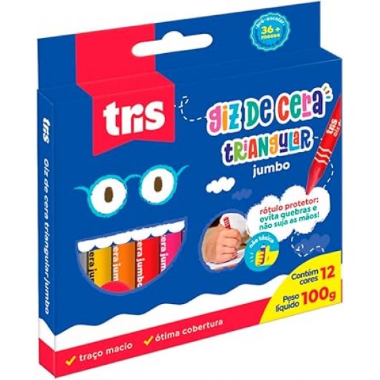 GIZ DE CERA JUMBO TRIANGULAR