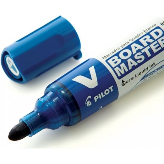 MARCADOR QUADRO BRANCO WBMA VBM M AZUL PILOT