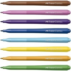 CANETINHA VAI E VEM 12 CORES FABER CASTELL CANETINHA VAI E VEM 12 CORES FABER CASTELL