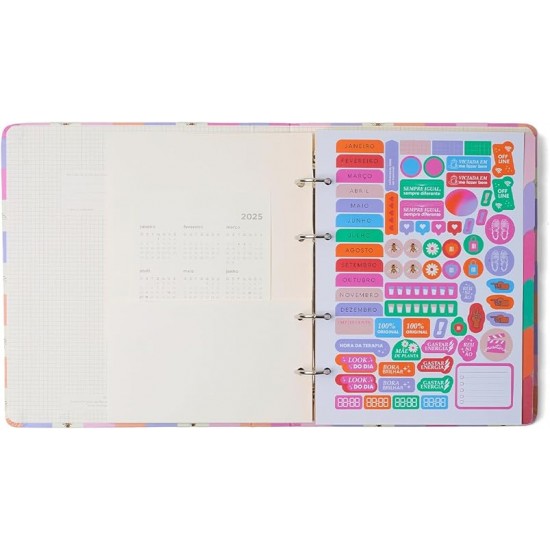 CADERNO CRIATIVO ARGOLADO CÍCERO MELISSA PAUTADO 17X24 CASINHA DAS ABELHAS CADERNO CRIATIVO ARGOLADO CÍCERO MELISSA PAUTADO 17X24 CASINHA DAS ABELHAS