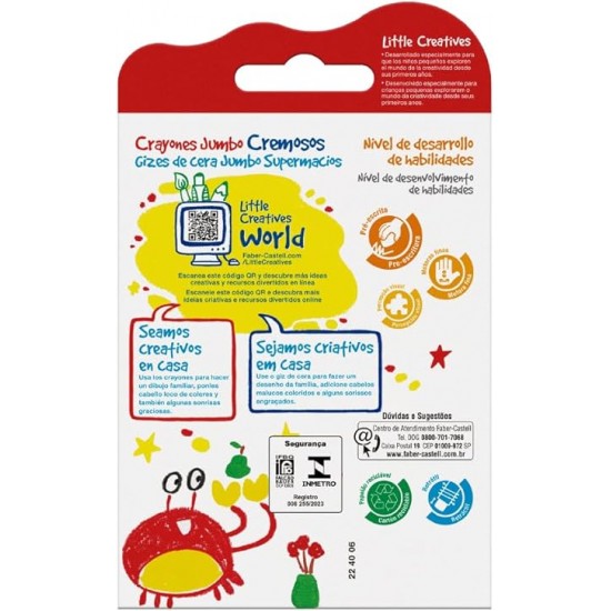 GIZ DE CERA JUMBO SUPERMACIO CREATIVES