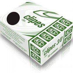 CLIPS 3/0 AÇO NIQUELADO C/50 CLIPS 3/0 AÇO NIQUELADO C/50