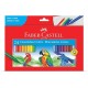 HIDROGRAFICA ESTOJO C/24 CORES FABER CASTELL HIDROGRAFICA ESTOJO C/24 CORES FABER CASTELL