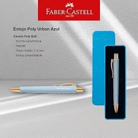 POLY BALL URBAN-AZUL GOLD