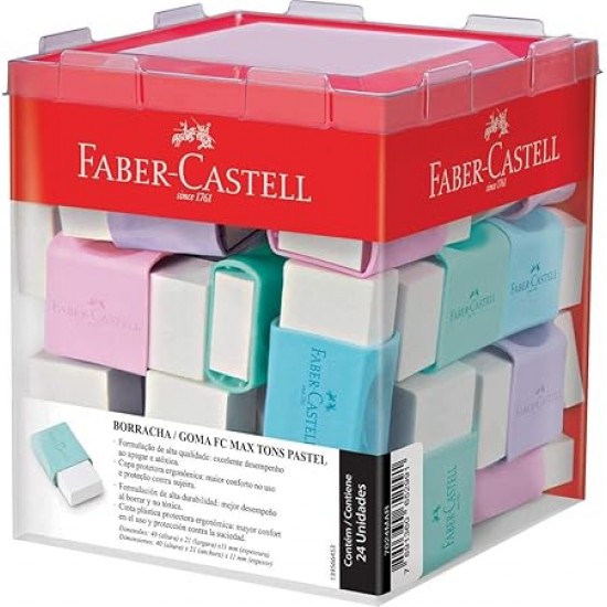 BORRACHA MAX TONS PASTEL FABER CASTELL
