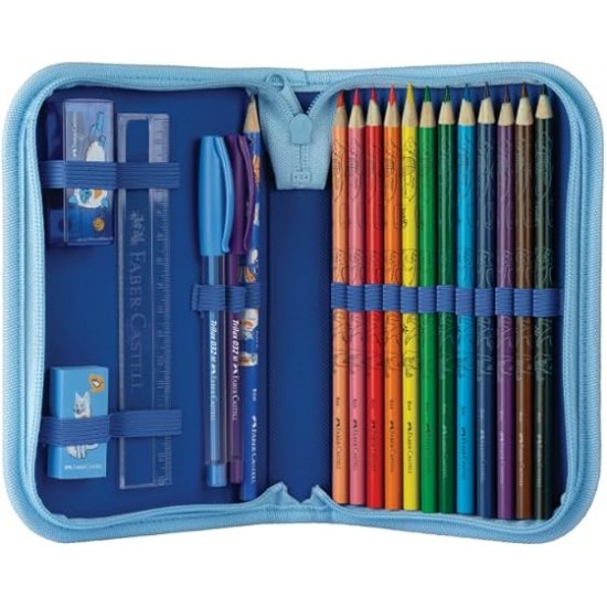 ESTOJO PETS - GATO FABER CASTELL