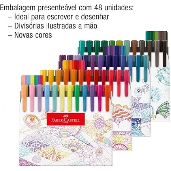 CAN FINE PEN C/48 COLORS CAN FINE PEN C/48 COLORS