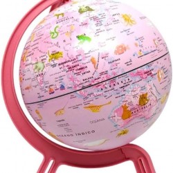 GLOBO GIACOMINO PINK ZOO 16CM - 0316GIP GLOBO GIACOMINO PINK ZOO 16CM - 0316GIP