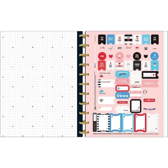 CADERNO UNIV TILIDISCO WEST V 1M 80 CADERNO UNIV TILIDISCO WEST V 1M 80