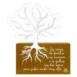 Placa de Mesa “As Raízes da Família” Aurora
