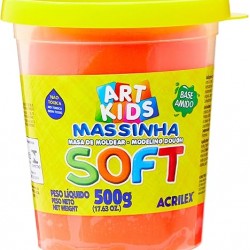 MASSA DE MODELAR SOFT VERM 500GR