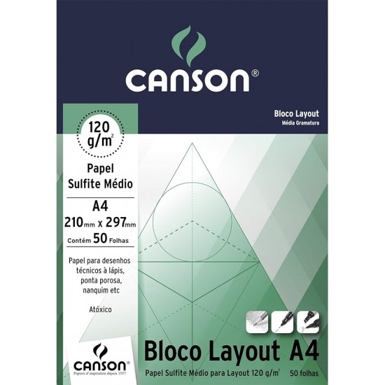 BLOCO ESTUDANTE LAY OUT A4 120GRS BLOCO ESTUDANTE LAY OUT A4 120GRS