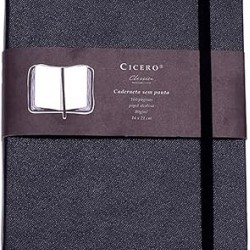 CADERNETA CÍCERO CLASSICA SEM PAUT 14X21 PT