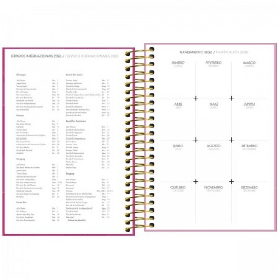 Agenda Executiva Espiral Feminina - Tilibra Agenda Executiva Espiral Feminina - Tilibra