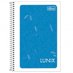 Caderneta Espiral Capa Flexível Lunix 96 Folhas – Tilibra