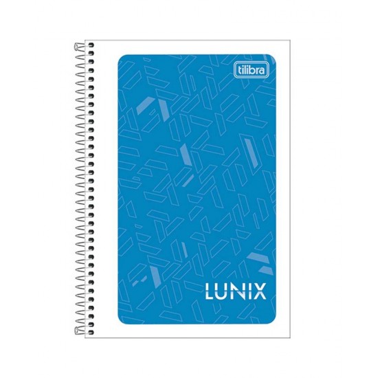 Caderneta Espiral Capa Flexível Lunix 96 Folhas – Tilibra Caderneta Espiral Capa Flexível Lunix 96 Folhas – Tilibra