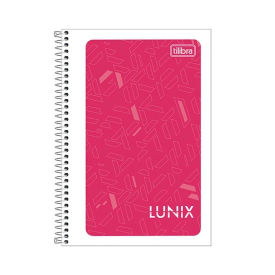 Caderneta Espiral Capa Flexível Lunix 96 Folhas – Tilibra Caderneta Espiral Capa Flexível Lunix 96 Folhas – Tilibra