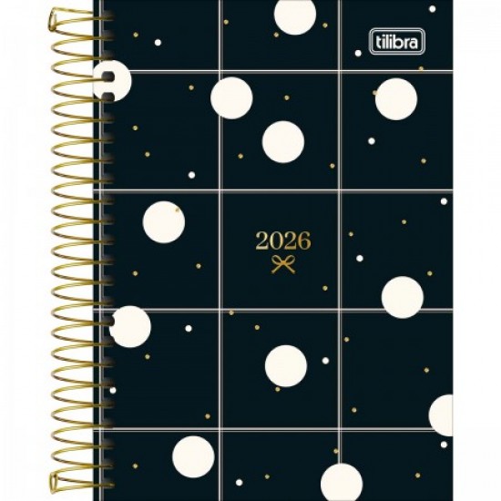 Agenda Espiral Diária West Village Sortida – Tilibra 2025
