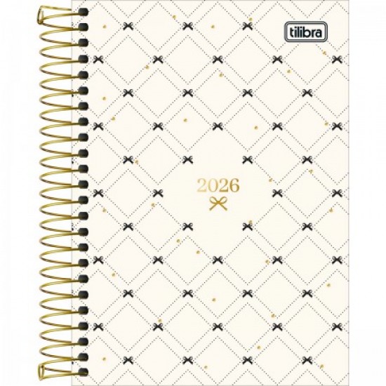 Agenda Espiral Diária West Village Sortida – Tilibra 2025