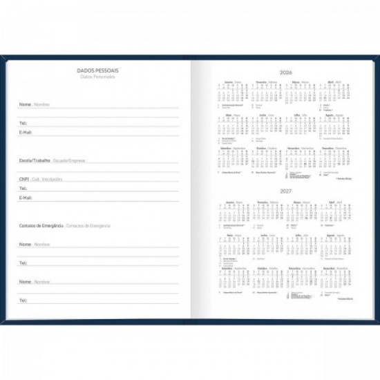 Agenda Costurada Diária Spice Cores – Organização com Estilo Agenda Costurada Diária Spice Cores – Organização com Estilo