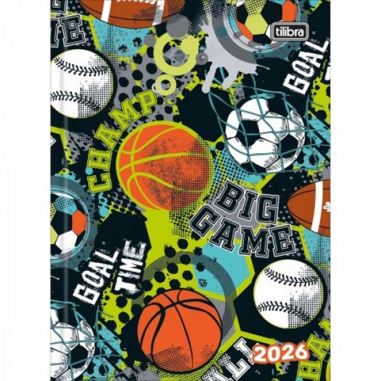Agenda Costurada Spice Masculina 2D – Tilibra Agenda Costurada Spice Masculina 2D – Tilibra