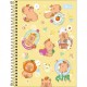 Caderno Espiral Capa Dura 1/4 CapyClub Tilibra 80 Folhas Caderno Espiral Capa Dura 1/4 CapyClub Tilibra 80 Folhas