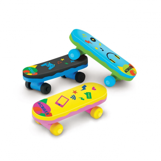 Borracha Skate Acrilex Borracha Skate Acrilex
