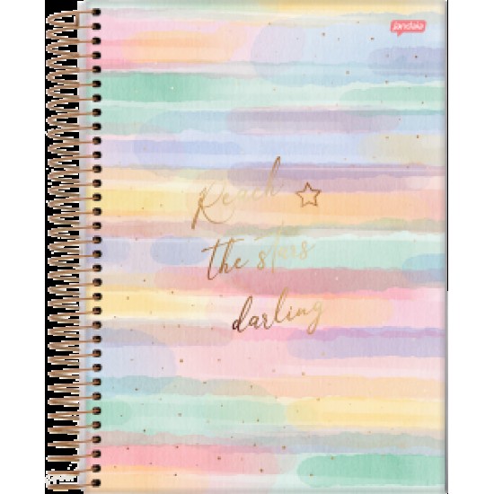 CADERNO ESP UNIV CD 1X1 80FLS LA CREME