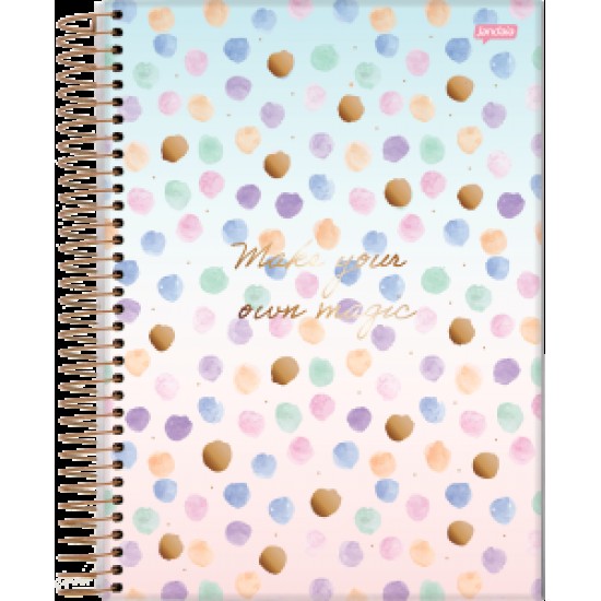 CADERNO ESP UNIV CD 1X1 80FLS LA CREME