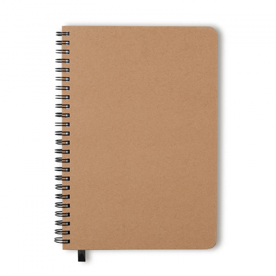 Caderno Kraft 14x21 Pautado Caderno Kraft 14x21 Pautado