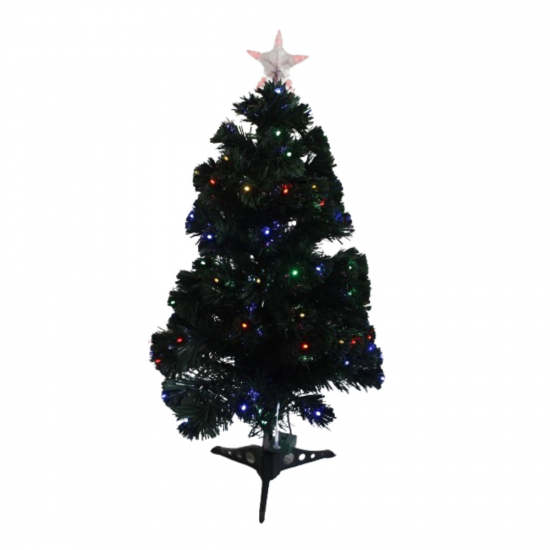 Árvore de Natal LED 90 cm Verde – Multiart Árvore de Natal LED 90 cm Verde – Multiart