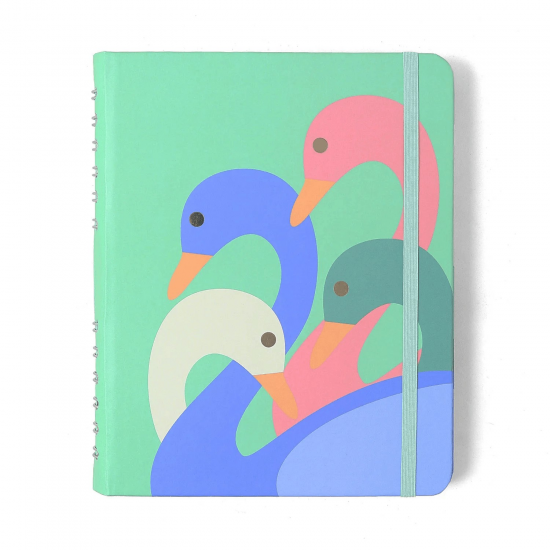 Caderno Organizador Lagoa Pautado e Pontado A5 Pedalinho Caderno Organizador Lagoa Pautado e Pontado A5 Pedalinho