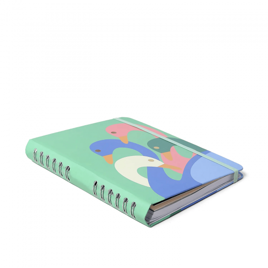 Caderno Organizador Lagoa Pautado e Pontado A5 Pedalinho Caderno Organizador Lagoa Pautado e Pontado A5 Pedalinho