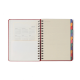 Planner Permanente Wire-O Jardim Semanal Notas A5 Off White – Cícero