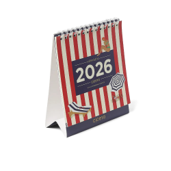 Calendário de Mesa 13x15 2026 Praia – Cícero Calendário de Mesa 13x15 2026 Praia – Cícero