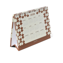 Calendário de Mesa 20x15 2026 Bossa Nova – Cícero Calendário de Mesa 20x15 2026 Bossa Nova – Cícero