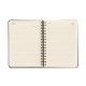 Agenda Planner Wire-o 2026 Doce Florada Diária A5 Off White – Cícero