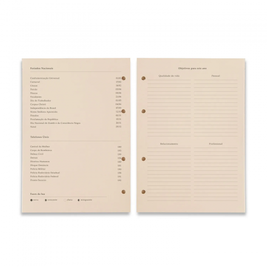 Refil Caderno Criativo Argolado 88 Fls Pólen 80 g Refil Caderno Criativo Argolado 88 Fls Pólen 80 g