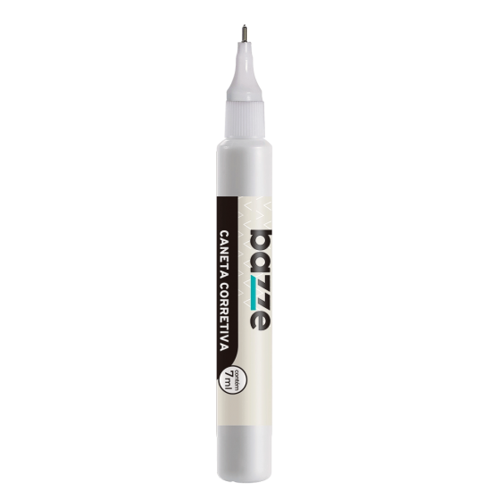Caneta Corretiva 7 ml Bazze – Correção Precisa e Segura