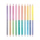 LAPIS COR MEGASOFT PONTA DUPLA PASTEL 20CORES LAPIS COR MEGASOFT PONTA DUPLA PASTEL 20CORES