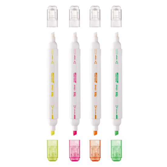 Marca-Texto Apagável Clear Holic Pop – Tris Marca-Texto Apagável Clear Holic Pop – Tris