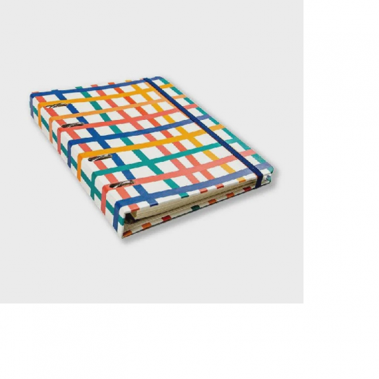 CADERNO CRIATIVO  DUO ARG  PAUT & PONT A5 XADREZ