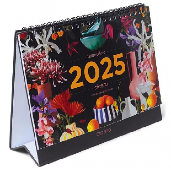 CALENDARIO DE MESA 20X15 CÍCERO 2025 ATELIE CALENDARIO DE MESA 20X15 CÍCERO 2025 ATELIE