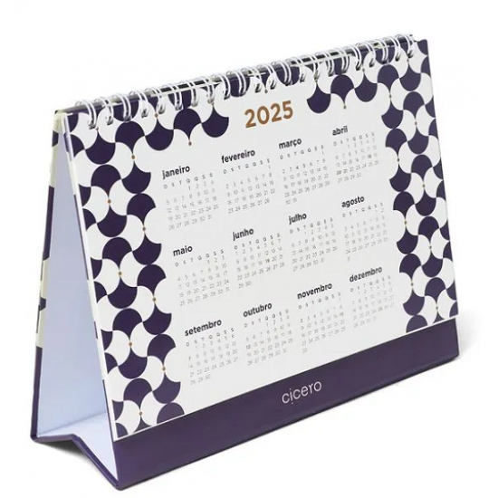 CALENDARIO DE MESA 20X15 CÍCERO 2025 BOSSA NOVA CALENDARIO DE MESA 20X15 CÍCERO 2025 BOSSA NOVA