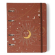 AGENDA PLANNER ARGOLADO CÍCERO 2025 ASTRAL SEMANAL NOTAS A5 ECLIPSE CARAMELO