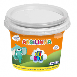 ARGILINHA MASSA DE MODELAR 200GRS BRANCA